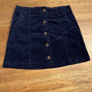 Forever 21 Navy Corduroy skirt small